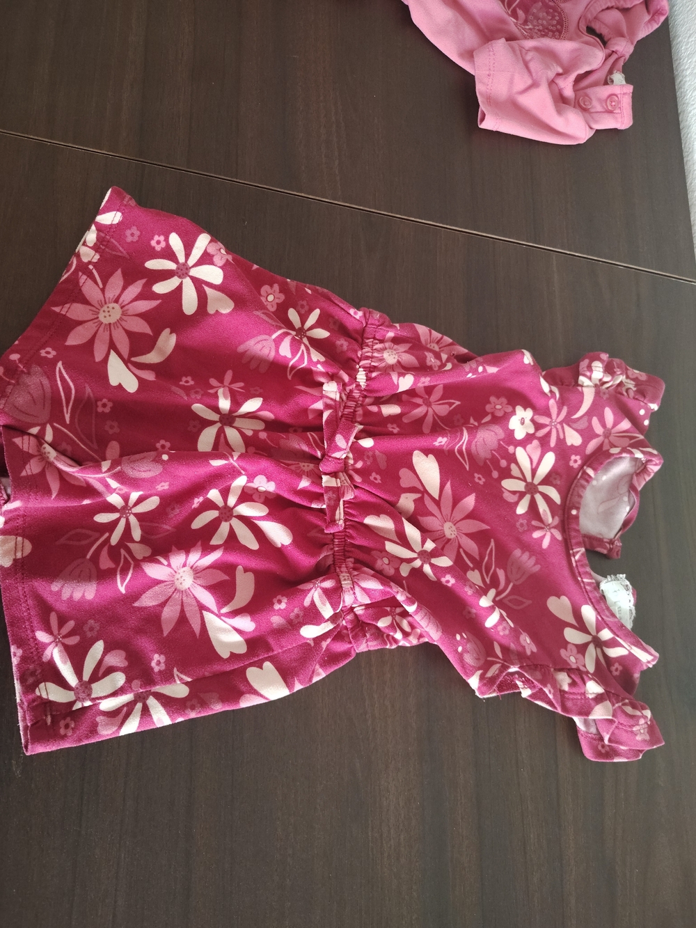 Girls Pink Floral Sundress